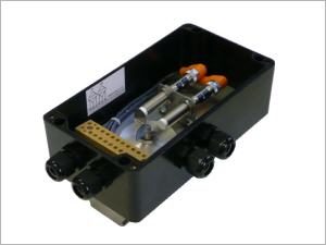 10-36V DC limit switch box with IFM sensors